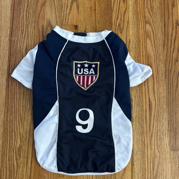 perisan pets Other - USA Pet Jersey - Blue and White
